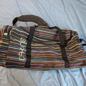 DAKINE Large Striped Duffel Bag